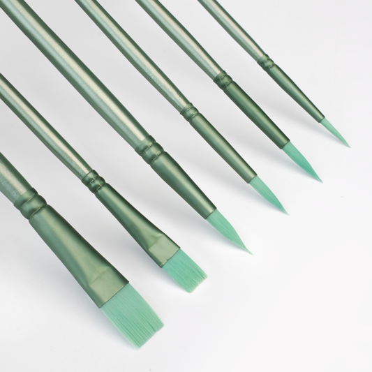 Sada nylonových kartáčů (6 kusů)