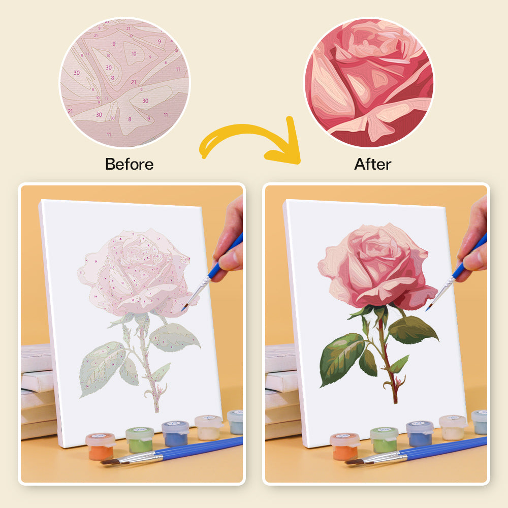 Květiny - Malování podle čísel