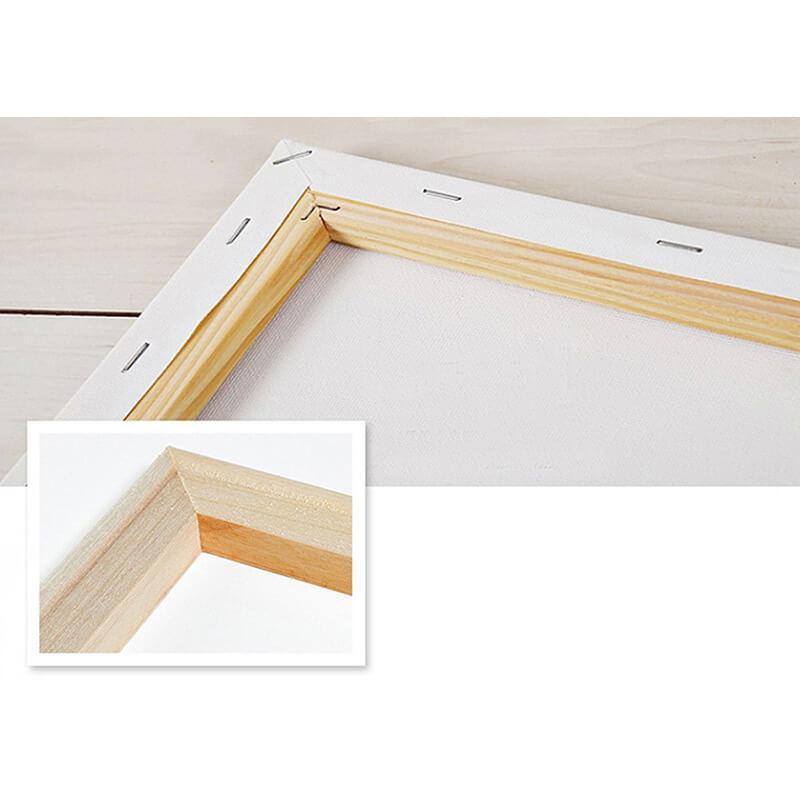 DIY dřevěný rám připravený k montáži