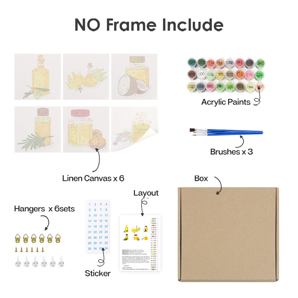 Letní Nektar – Malování podle čísel