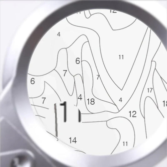 LED zvětšovací sklo