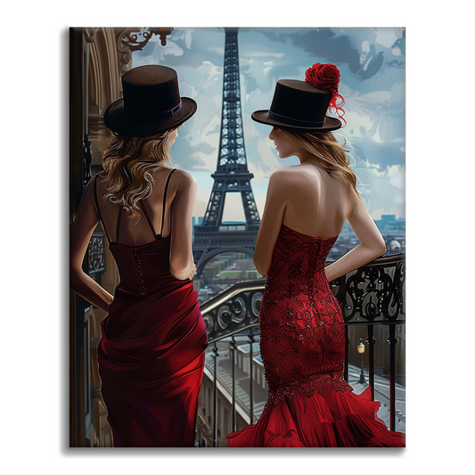Parisienne - Malování podle čísel