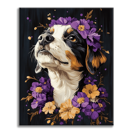 Bernský Sennenhund - Malování podle čísel
