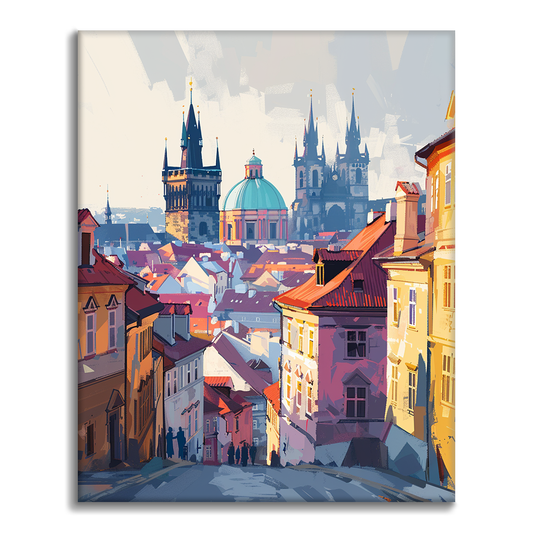 Praha - Malování podle čísel