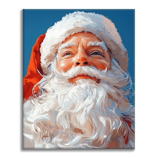 Laskavý Santa Claus - Malování podle čísel