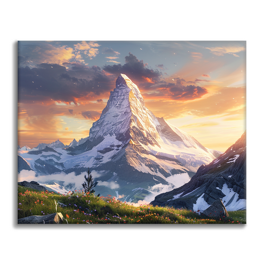 Matterhorn - Malování podle čísel