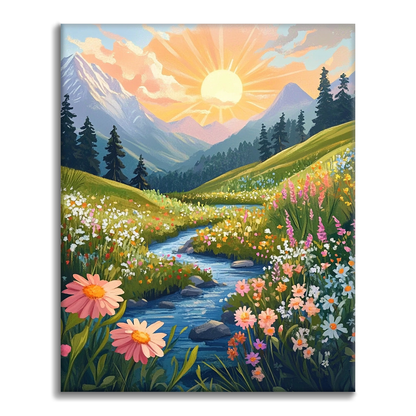 Spring Valley - Malování podle čísel