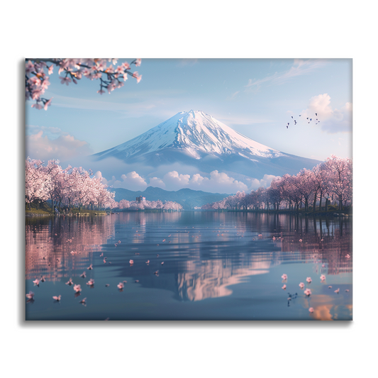 Mount Fuji - Malování podle čísel