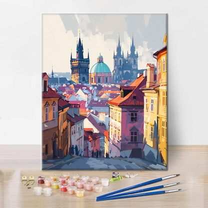 Praha - Malování podle čísel