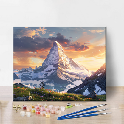 Matterhorn - Malování podle čísel