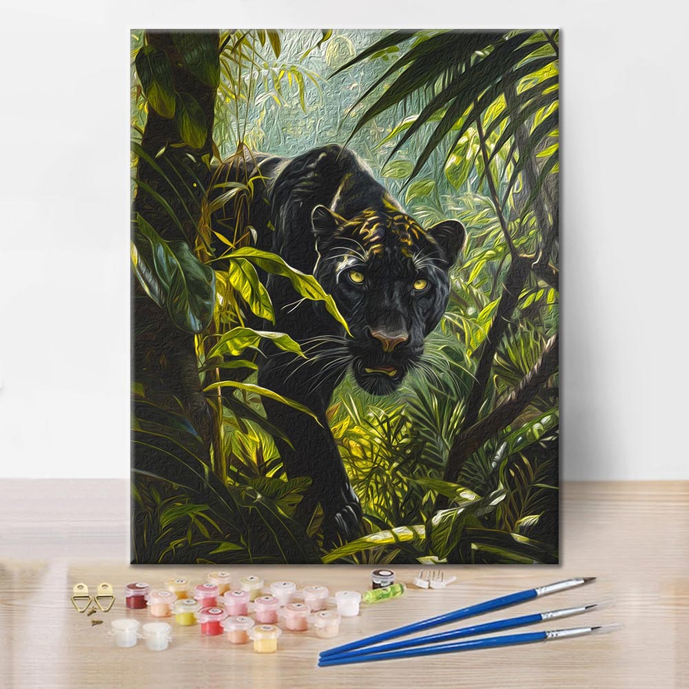 Black Panther - Malování podle čísel