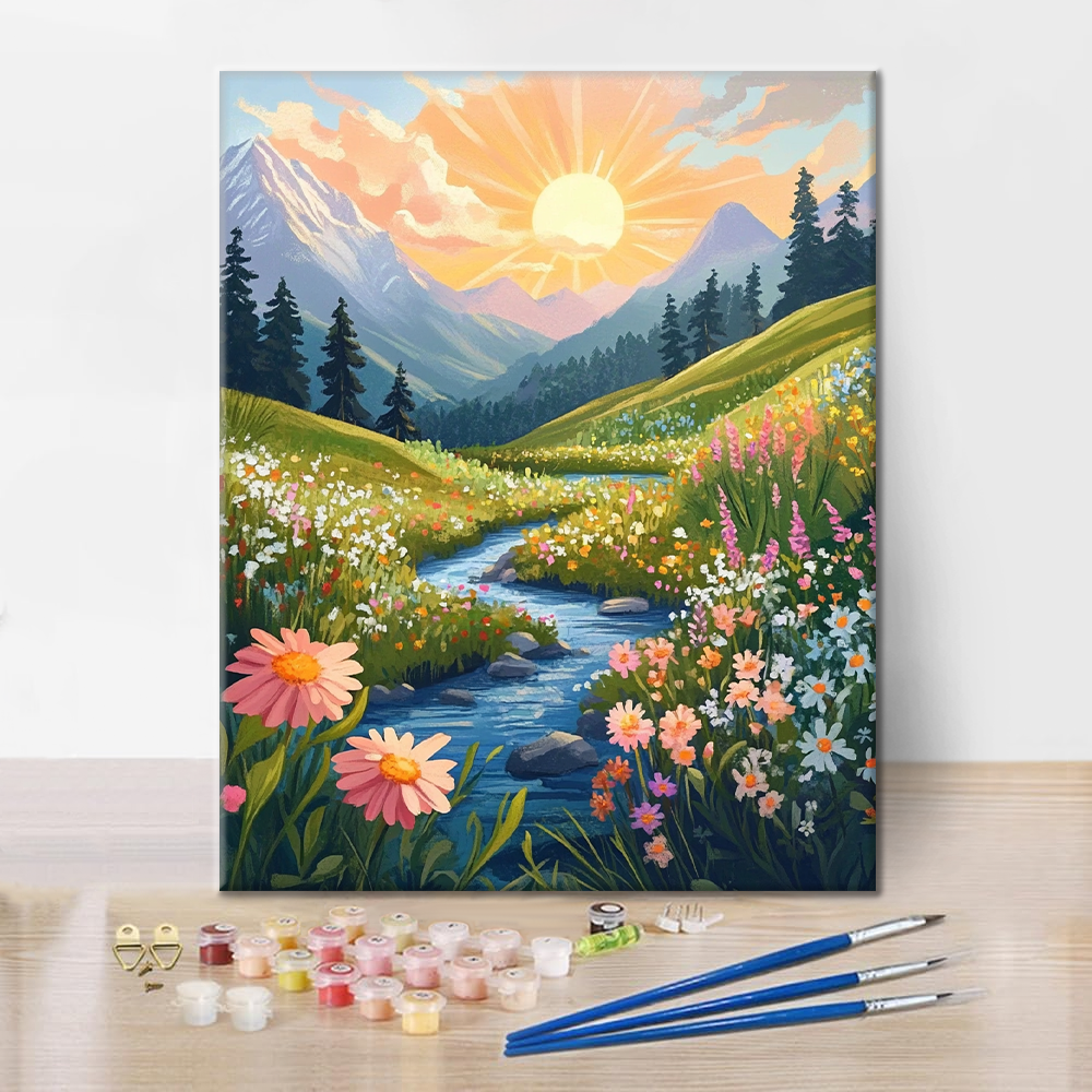 Spring Valley - Malování podle čísel