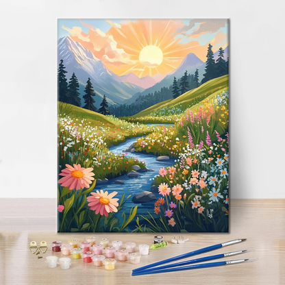 Spring Valley - Malování podle čísel