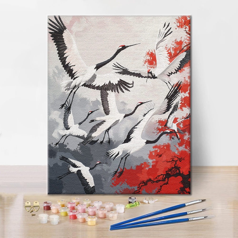 Crane - Malování podle čísel