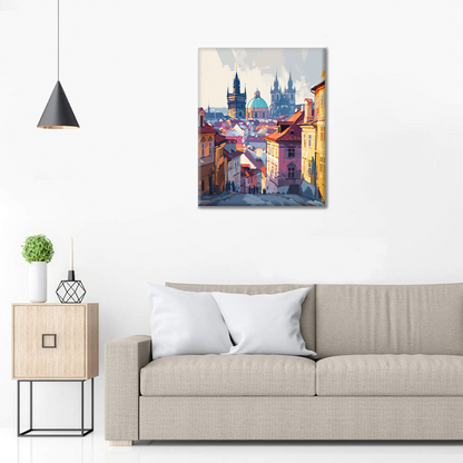 Praha - Malování podle čísel