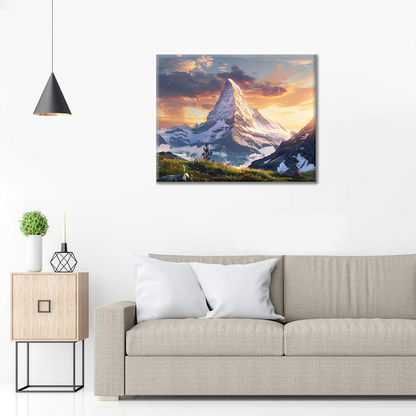 Matterhorn - Malování podle čísel