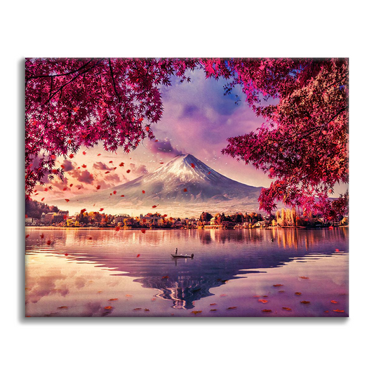Fuji Fugaku Japonsko Honšú - Malování podle čísel