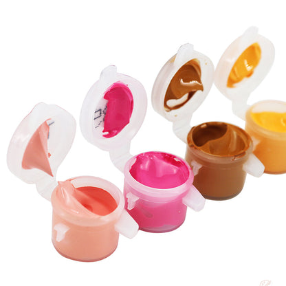 Rozkvetlá romance - Mini malování podle čísel