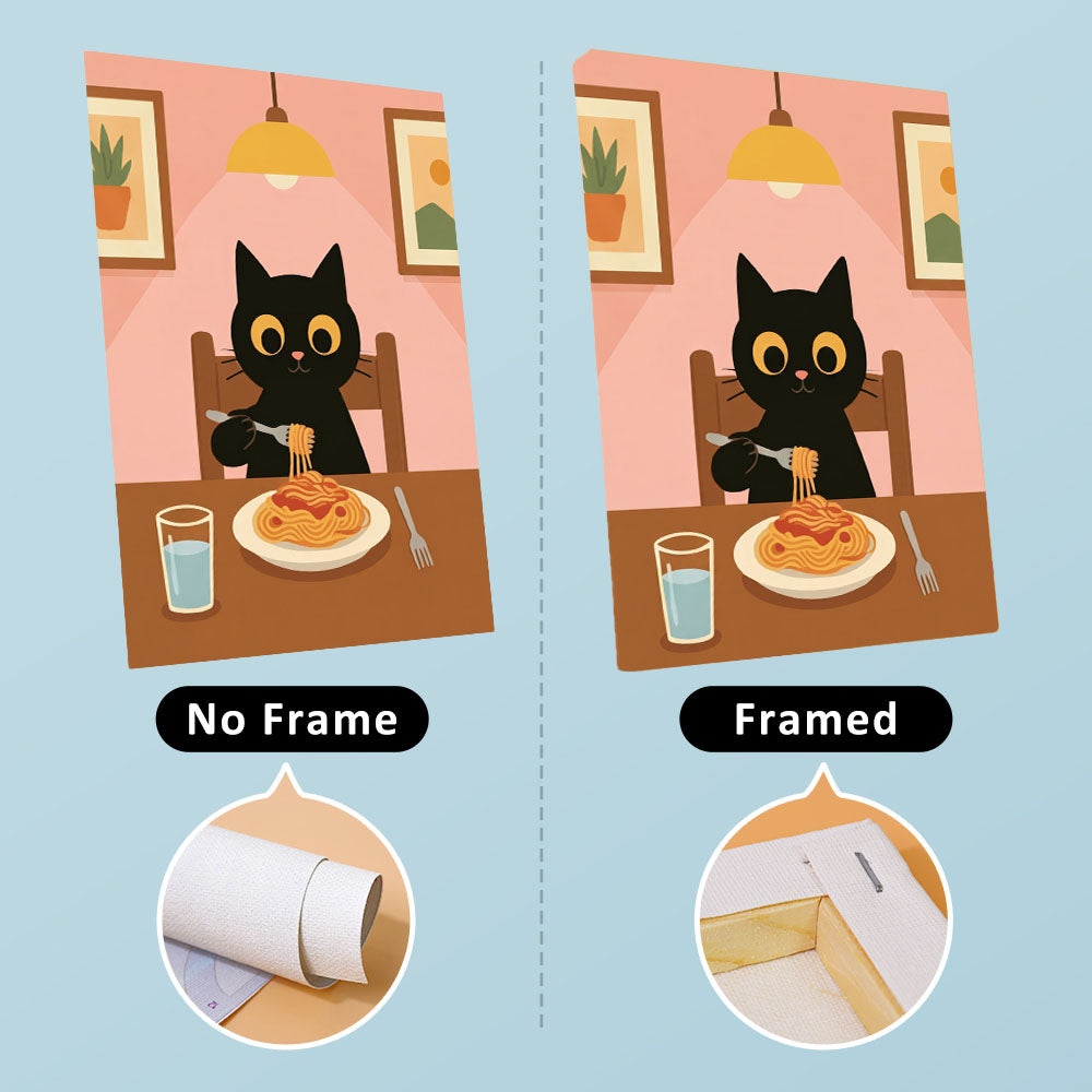 Den černé kočky - Malování podle čísel