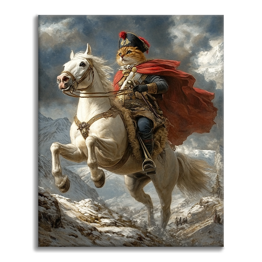 Kočka Napoleon - Malování podle Čísel