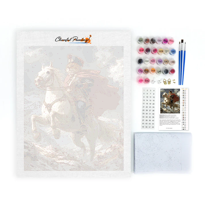 Kočka Napoleon - Malování podle Čísel