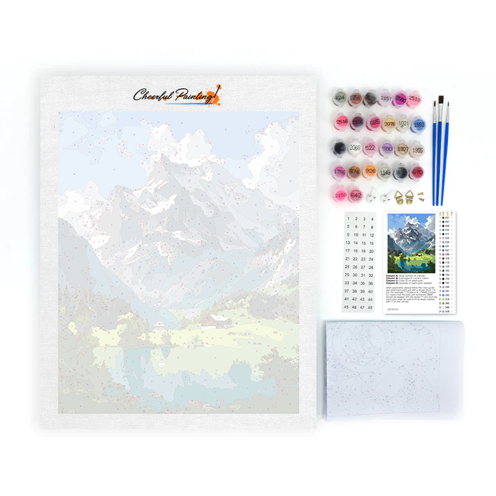 Alpine Solace - Malování podle čísel