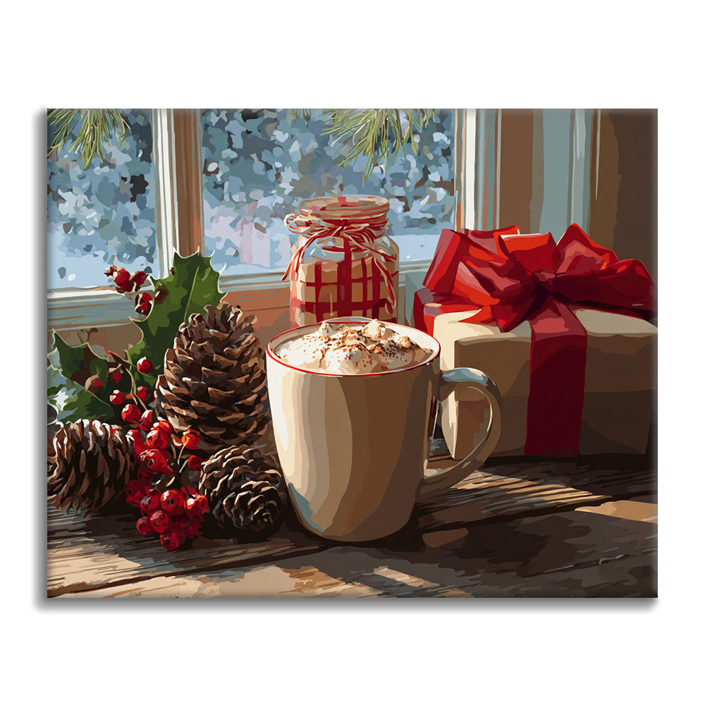 Útulné ráno – Malování podle čísel