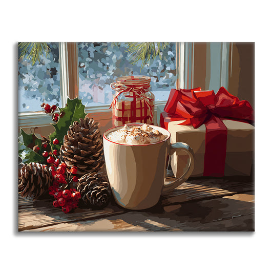 Útulné ráno – Malování podle čísel