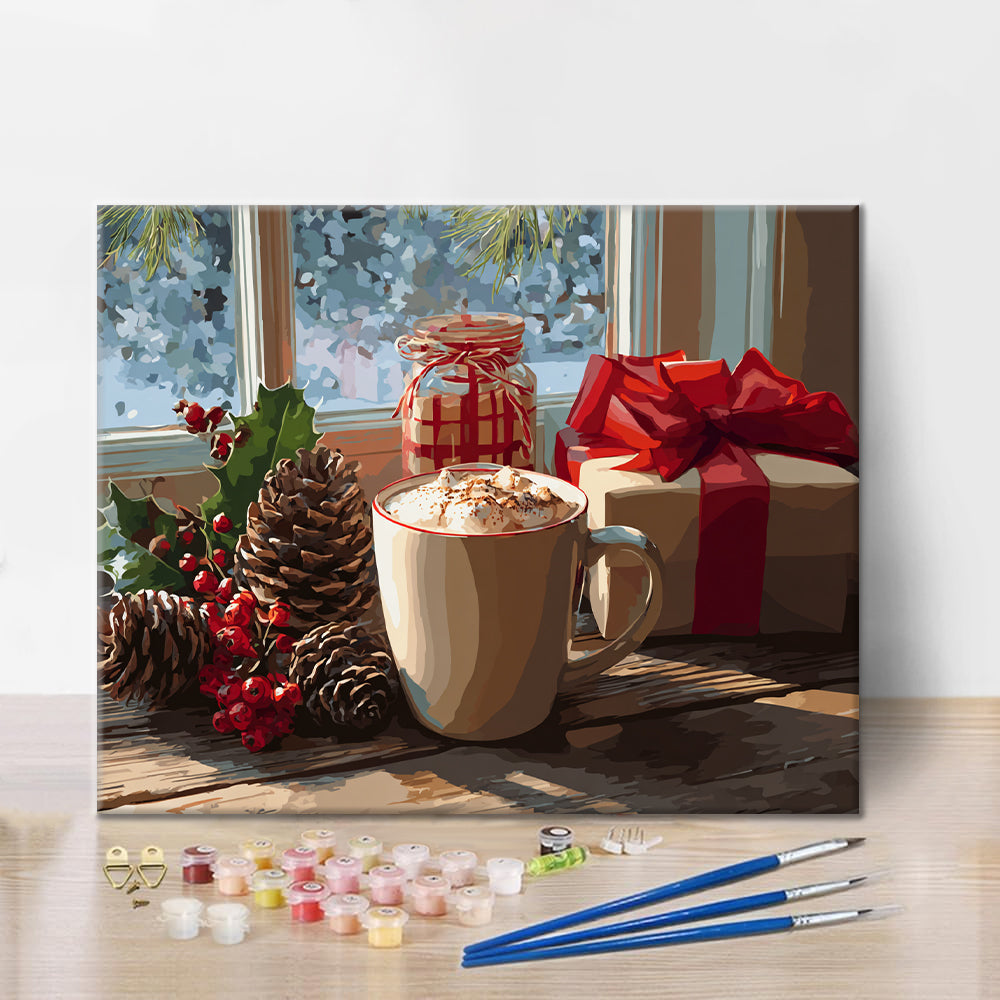 Útulné ráno – Malování podle čísel