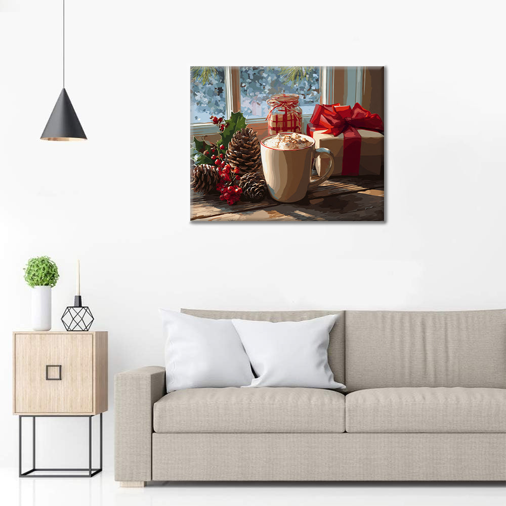 Útulné ráno – Malování podle čísel