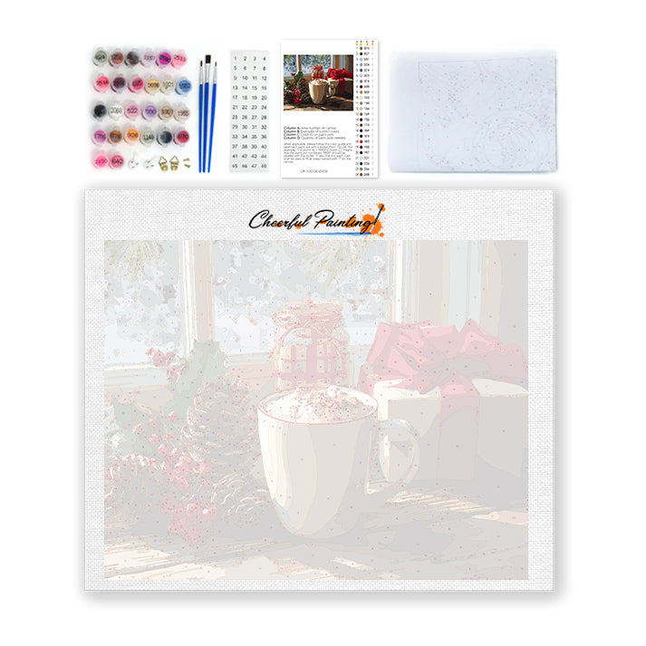 Útulné ráno – Malování podle čísel