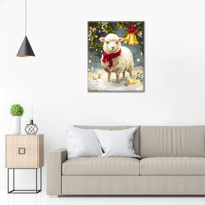 Zimní jehně – Malování podle čísel