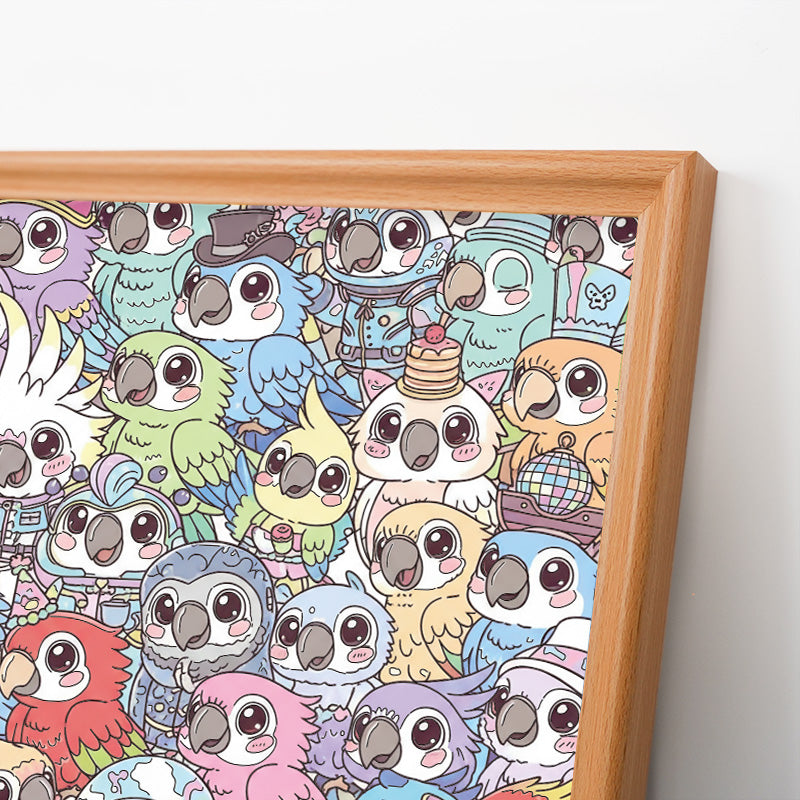 Andulka - Dřevěné omalovánky