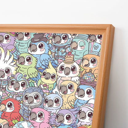 Andulka - Dřevěné omalovánky