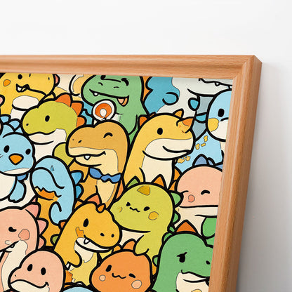 Malý drak - Dřevěné omalovánky