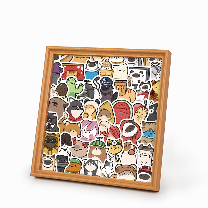 Šťastní mazlíčci - Dřevěné omalovánky