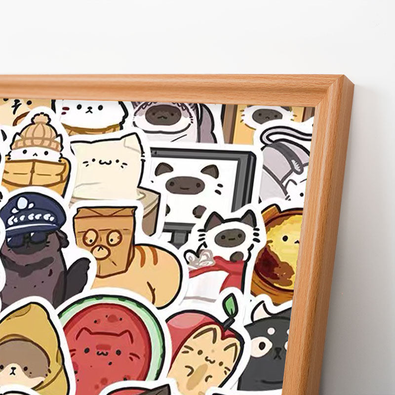 Šťastní mazlíčci - Dřevěné omalovánky