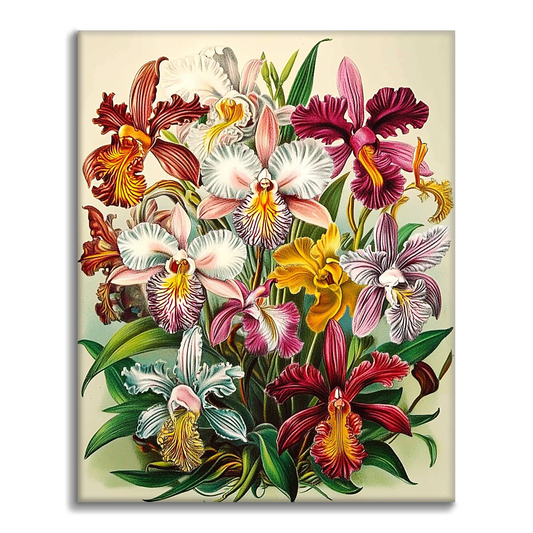 Královské Orchideje - Malování podle Čísel
