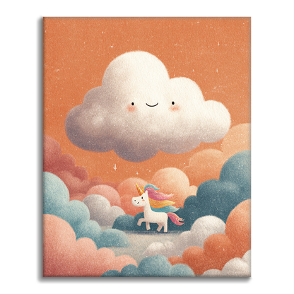 Jednorožčí snová výprava - malování podle čísel