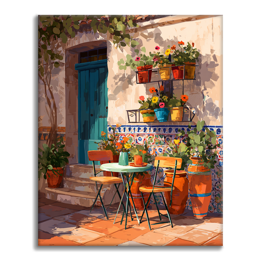 Córdobský balkon - malování podle čísel