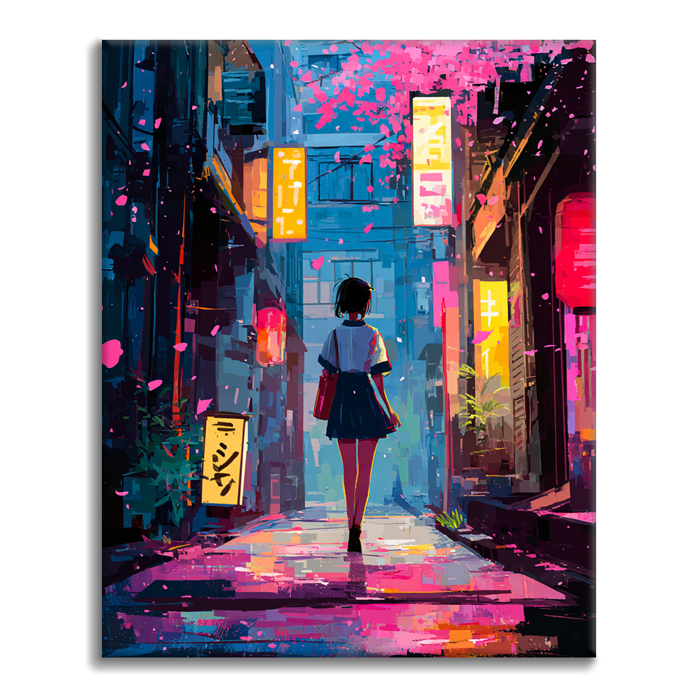 Sakura Corner - Malování podle čísel