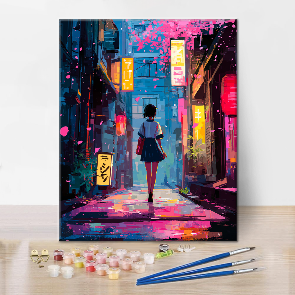 Sakura Corner - Malování podle čísel
