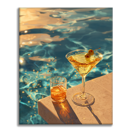martini - Malování podle čísel
