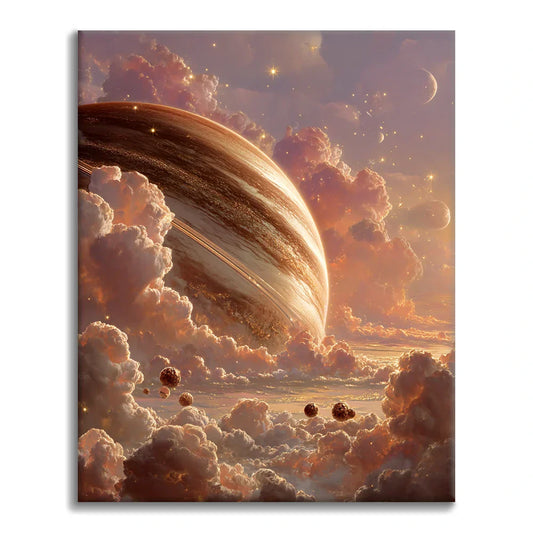 Čokoládová planeta - malování podle čísel