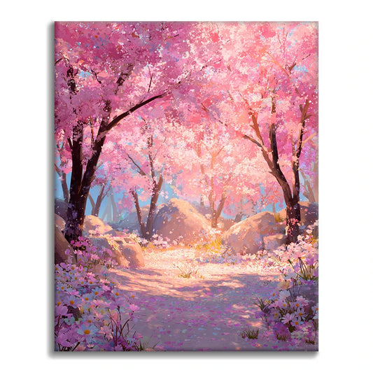Kouzelná Sakura - Malování podle čísel