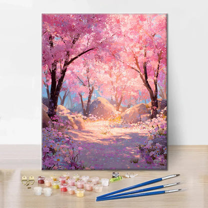 Kouzelná Sakura - Malování podle čísel
