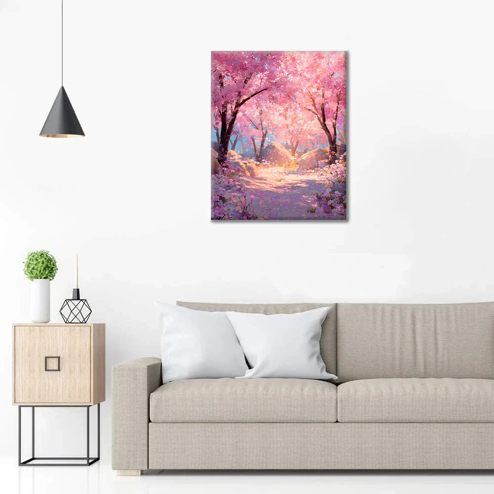 Kouzelná Sakura - Malování podle čísel