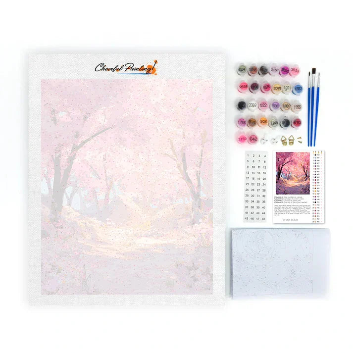 Kouzelná Sakura - Malování podle čísel