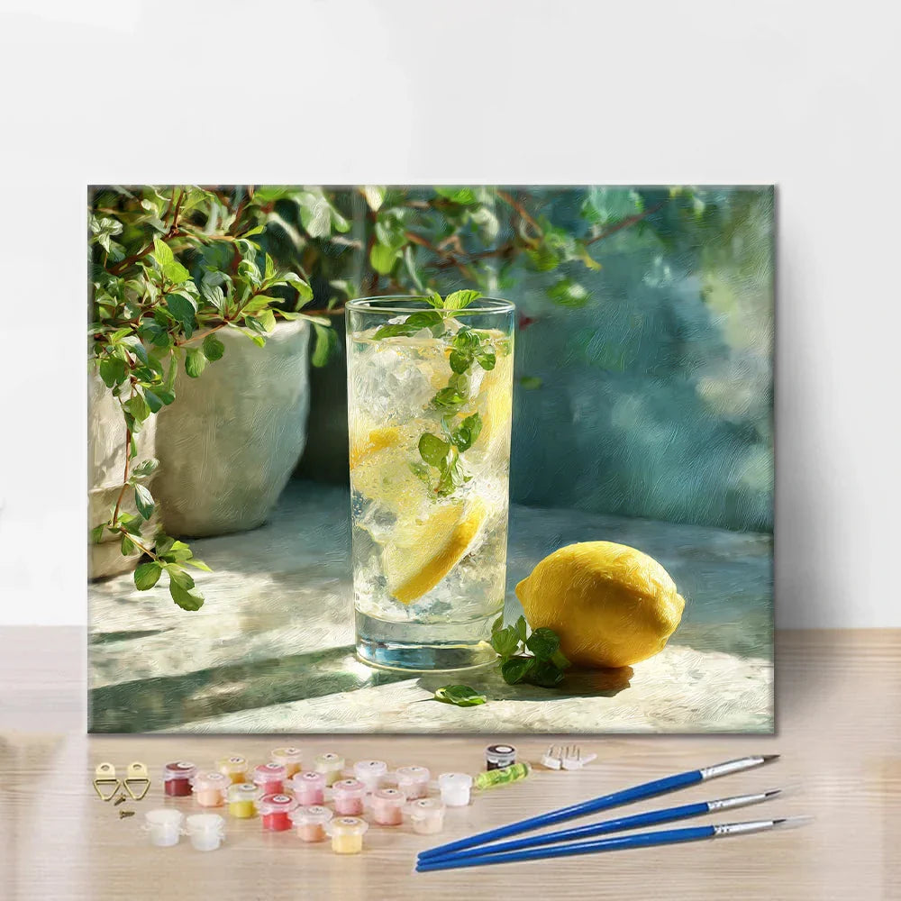 Limonáda - Malování podle čísel