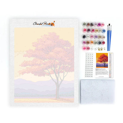 Plamen podzimu - Malování podle čísel